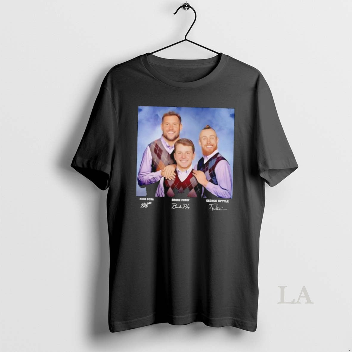 Original Nick Bosa George Kittle Brock Purdy Football San Francisco Step Brothers