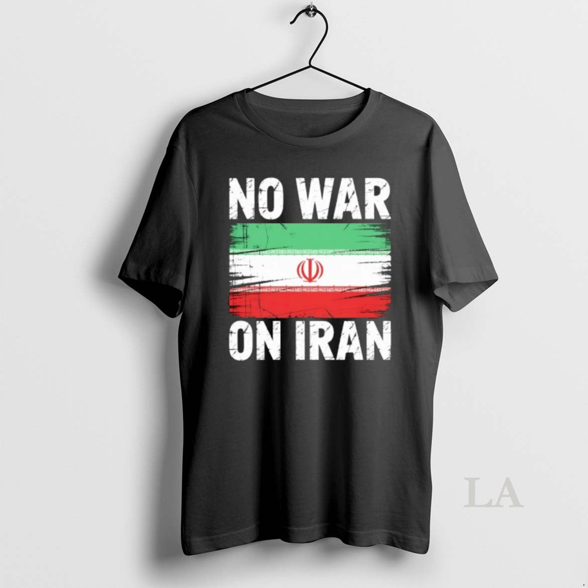 Original No War On Iran Protest Iranian Flag