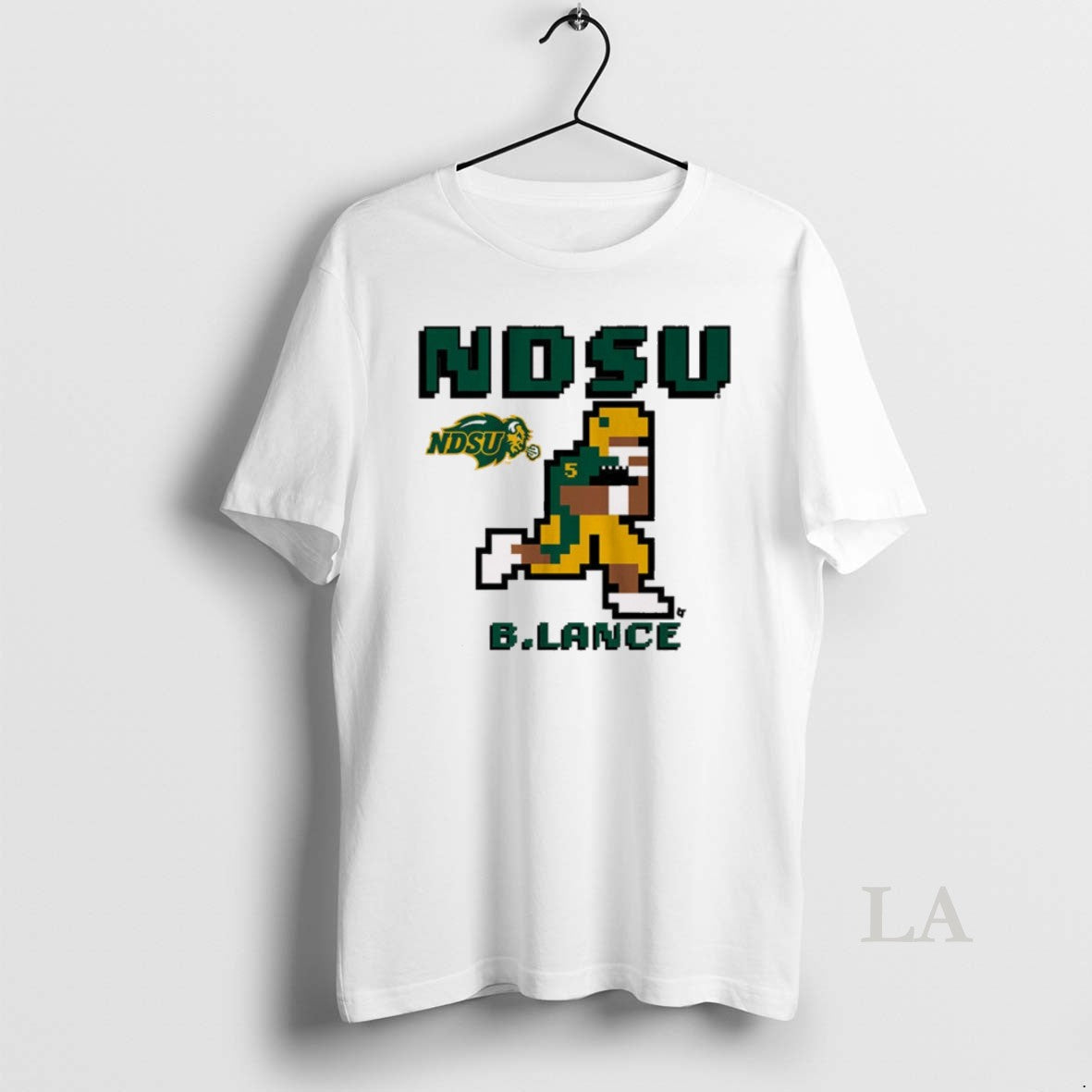 Original North Dakota State Bison Football Ncaa Bryce Lance Retro Baller