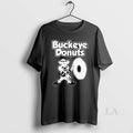 Original Ohio State Buckeye Mascot Holding Donut Buckeye Donuts