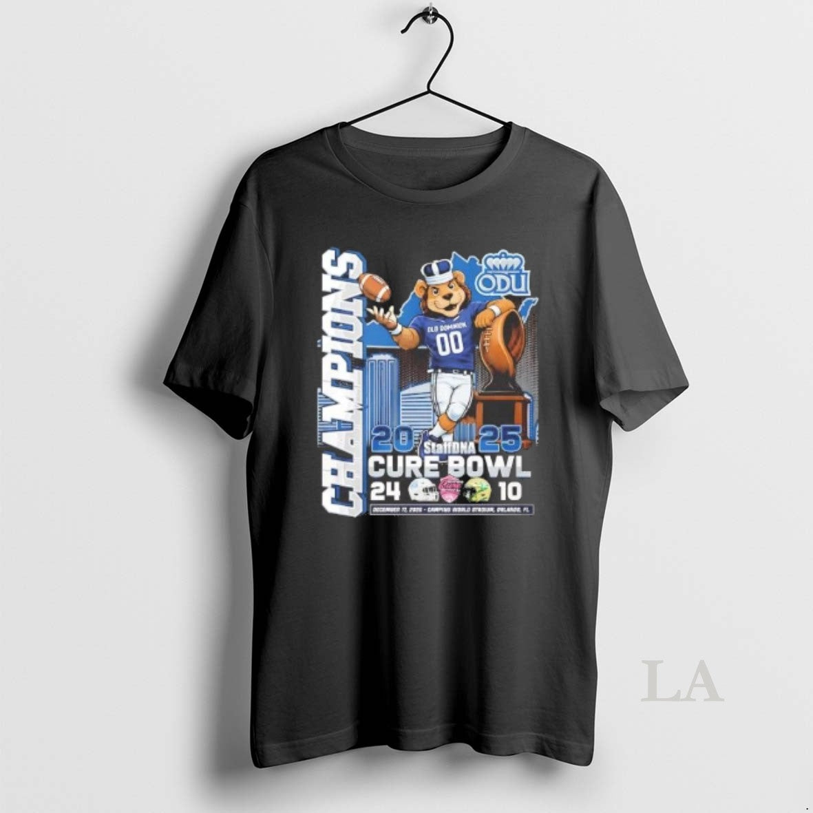 Original Old Dominion Monarchs 025 Staffdna Cure Bowl Champions