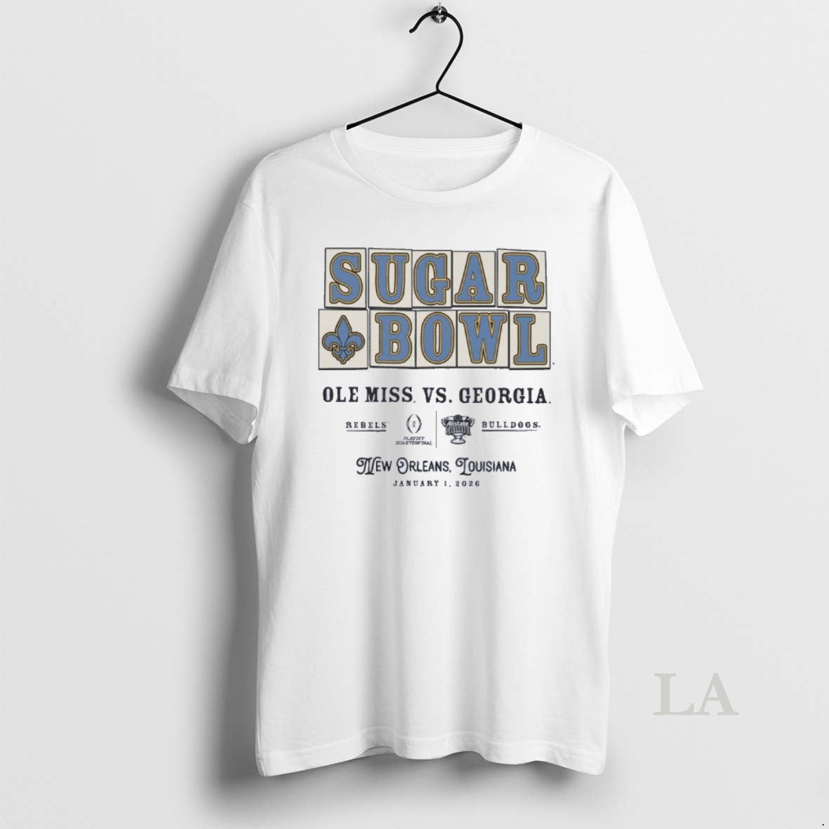 Original Ole Miss Vs Georgia 2026 Allstate Sugar Bowl Street Tiles Adult