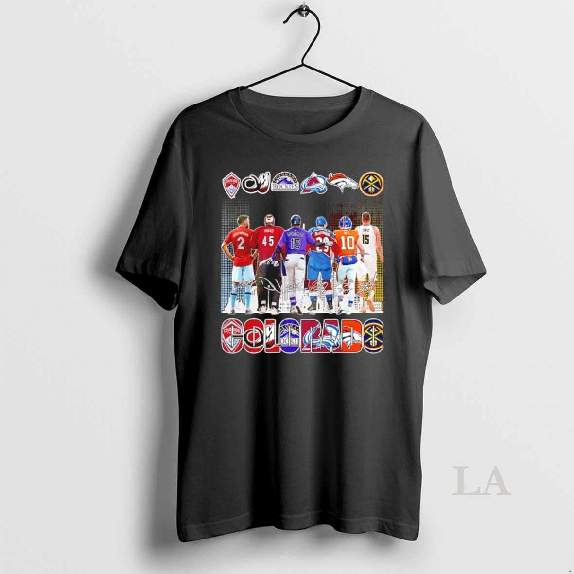 Original One City One Passion All Colorado Team Skyline Signatures
