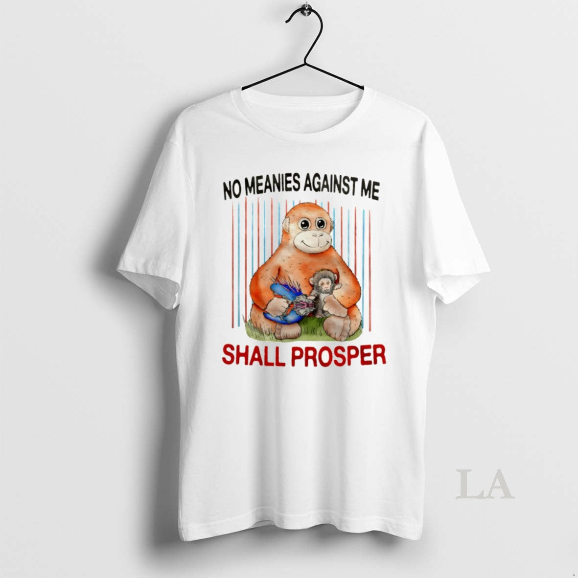 Original Panchi Kun No Meanies Against Me Shall Prosper Vintage