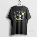 Original Peanuts Snoopy Take A Hike Mens Long Sleve
