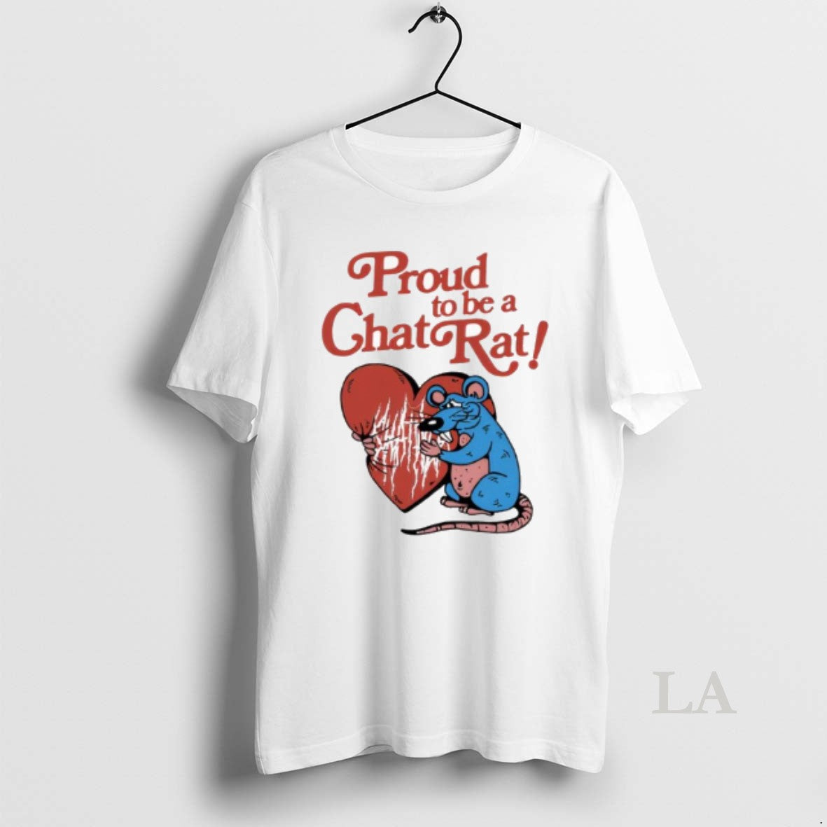 Original Proud To Be A Chat Rat Raglan