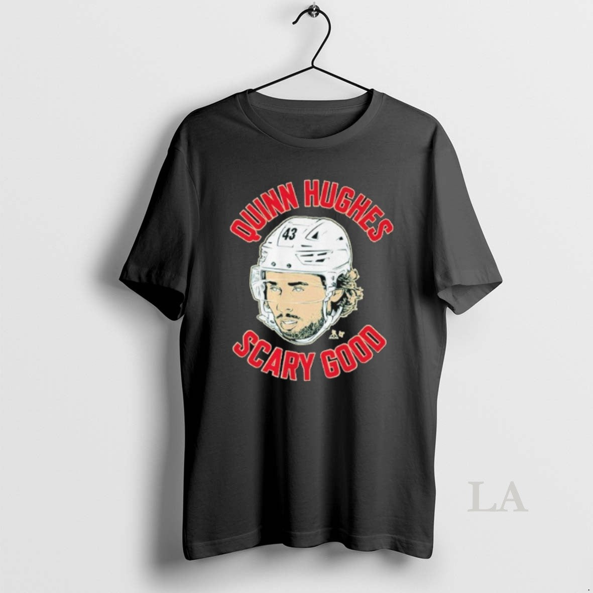 Original Quinn Hughes Scary Good Ghost Eyes