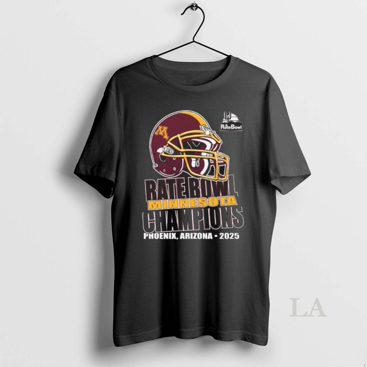 Original Rate Bowl 2025 University Of Minnesota Golden Gophers Champions