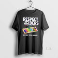 Original Respect Your Elders Rgb Keyboard Gamer Tech Humor