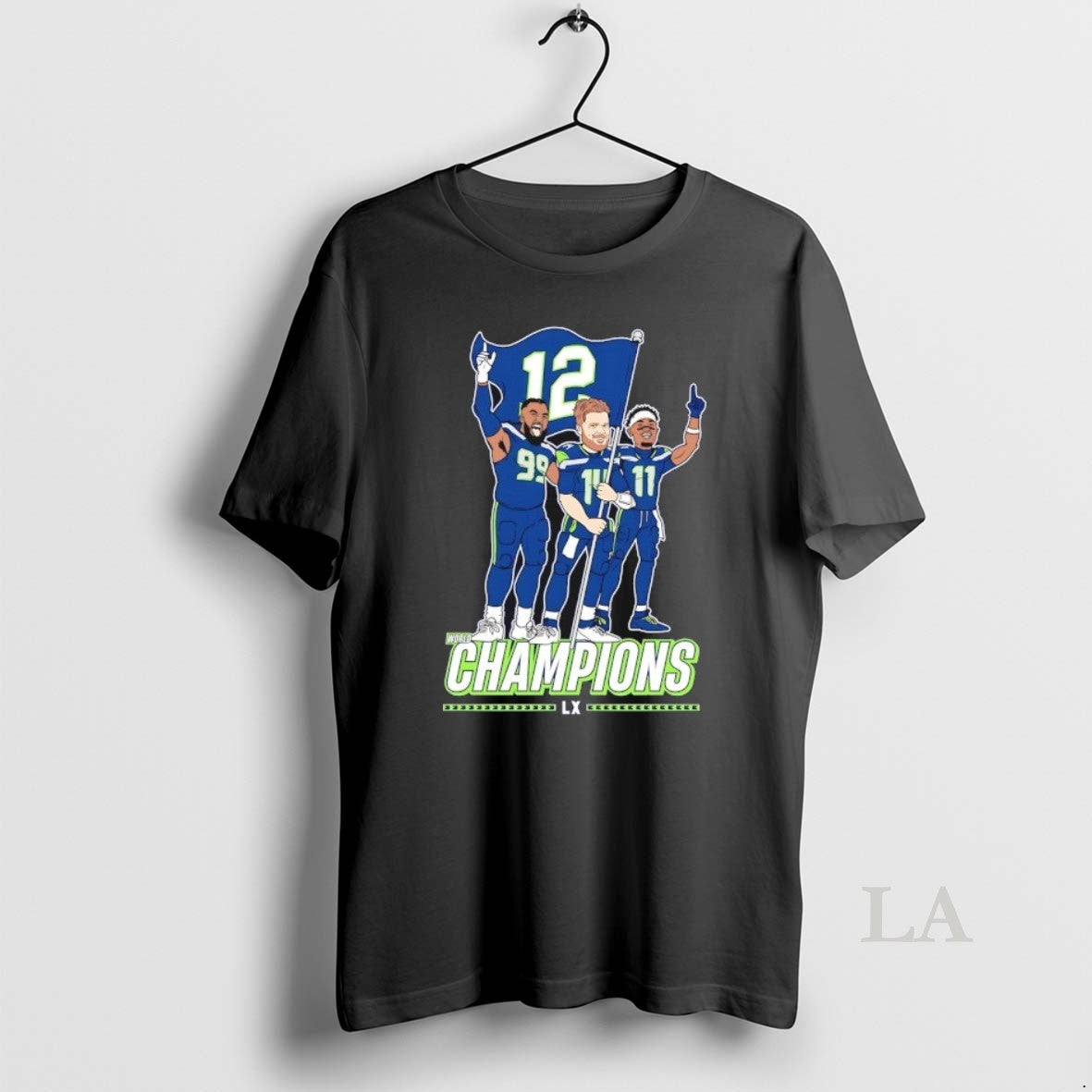 Original Revenge Of The 12s World Champs 2025 Seattle Seahawks Flag Plant