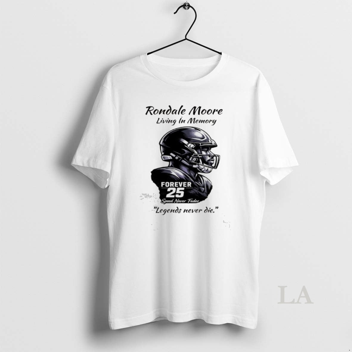 Original Rondale Moore Forever 25 Tribute Living In Memory Legends Never Die