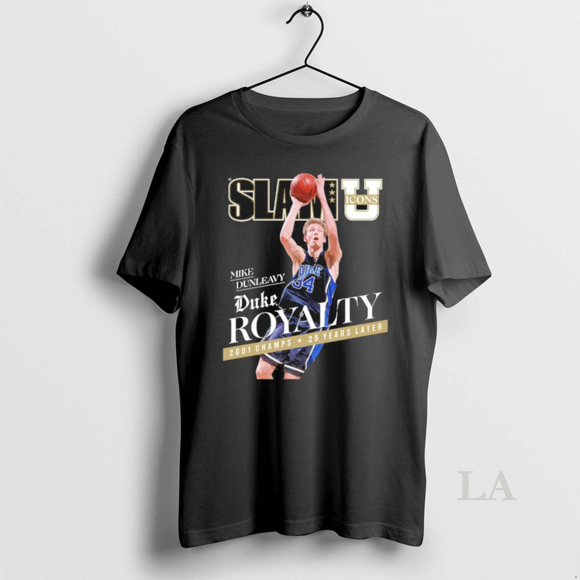 Original Slam U Icon Mike Dunleavy Duke Royalty 2001 Champs 25 Years Later