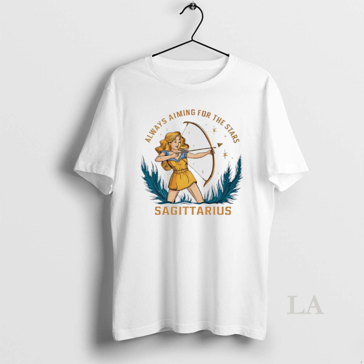 Original Sagittarius Zodiac Always Aiming For The Stars Art