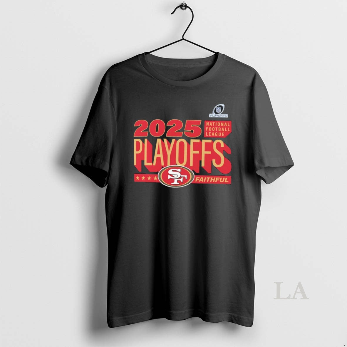 Original San Francisco 49ers 2025 Nfl Playoffs Ready Faithful