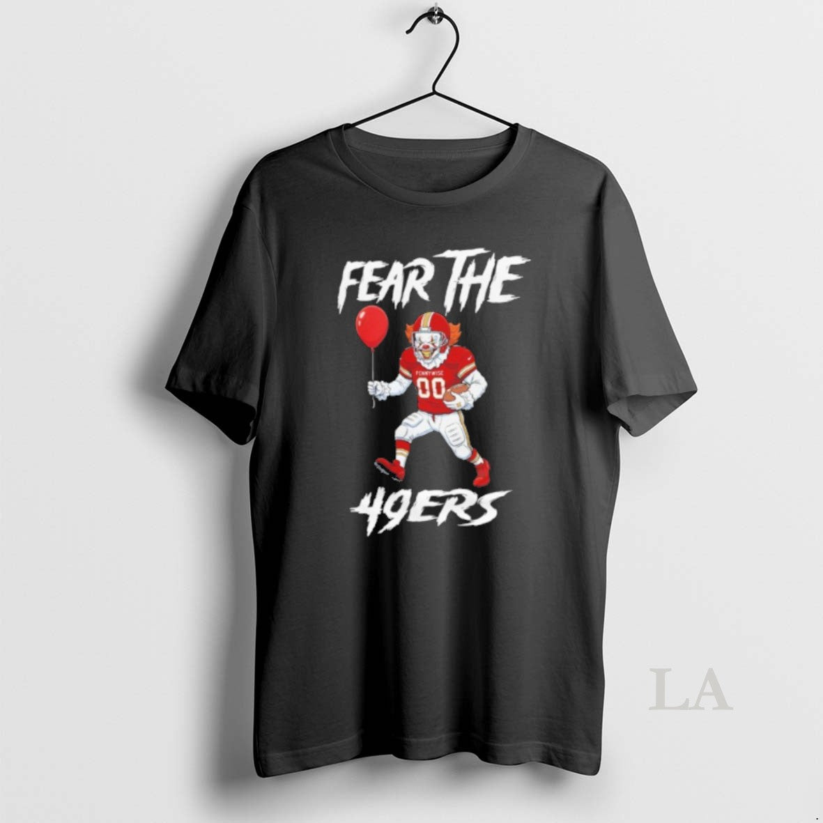 Original San Francisco 49ers Logo Fear The Pennywise