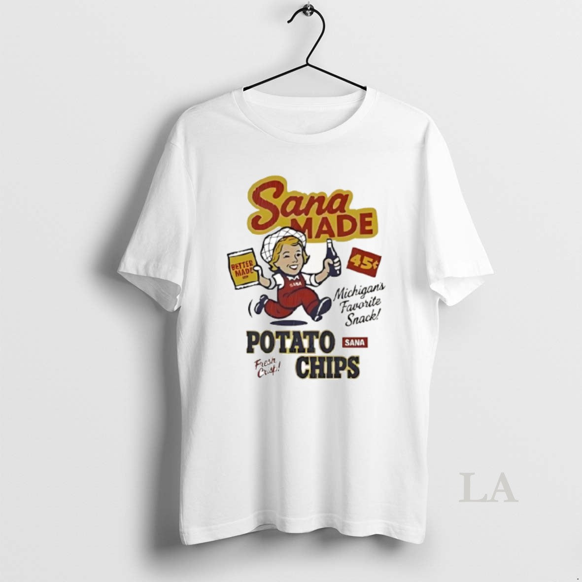 Original Sana Made Potato Chips Better Made Michigans Favorite Snack Cartoon
