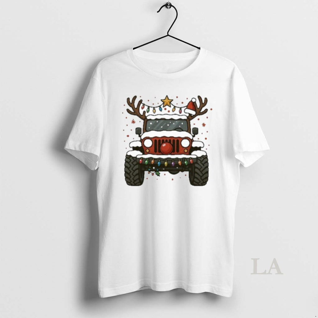 Original Santa Truck Road Merry Christmas