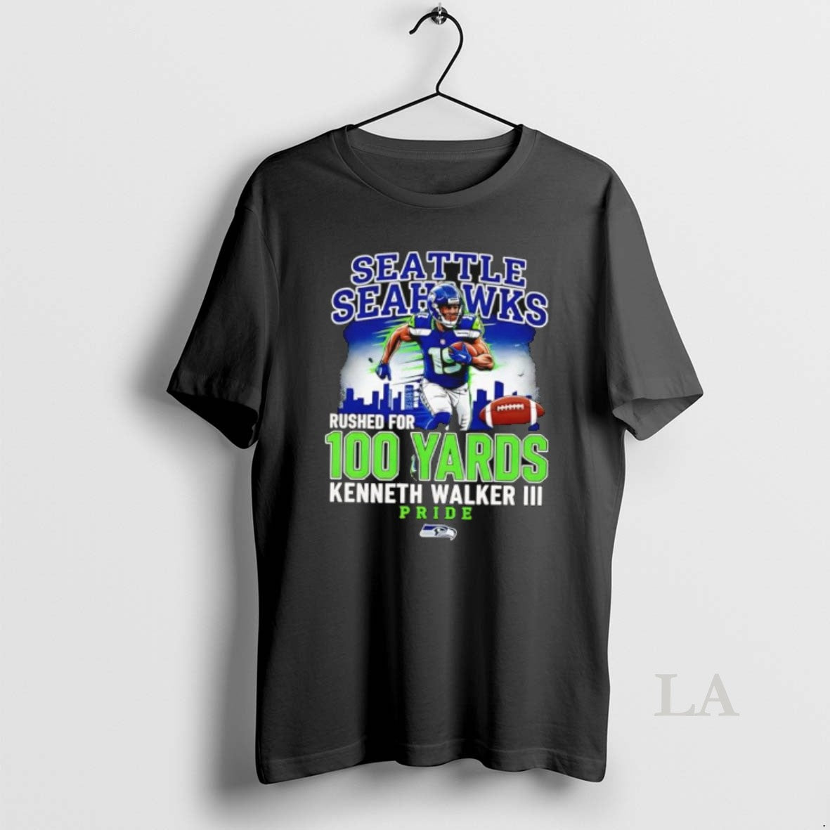 Original Seahawks Kenneth Walker Iii Rushed For 100 Yards Pride