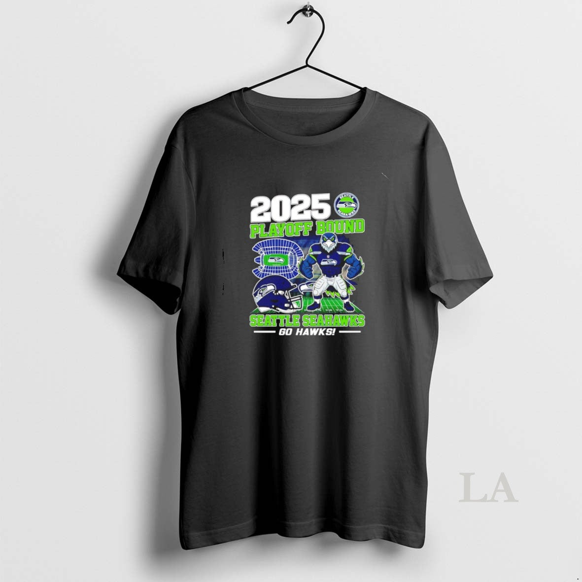 Original Seattle Seahawks 2025 Playoff Bound Go Hawks Mascot