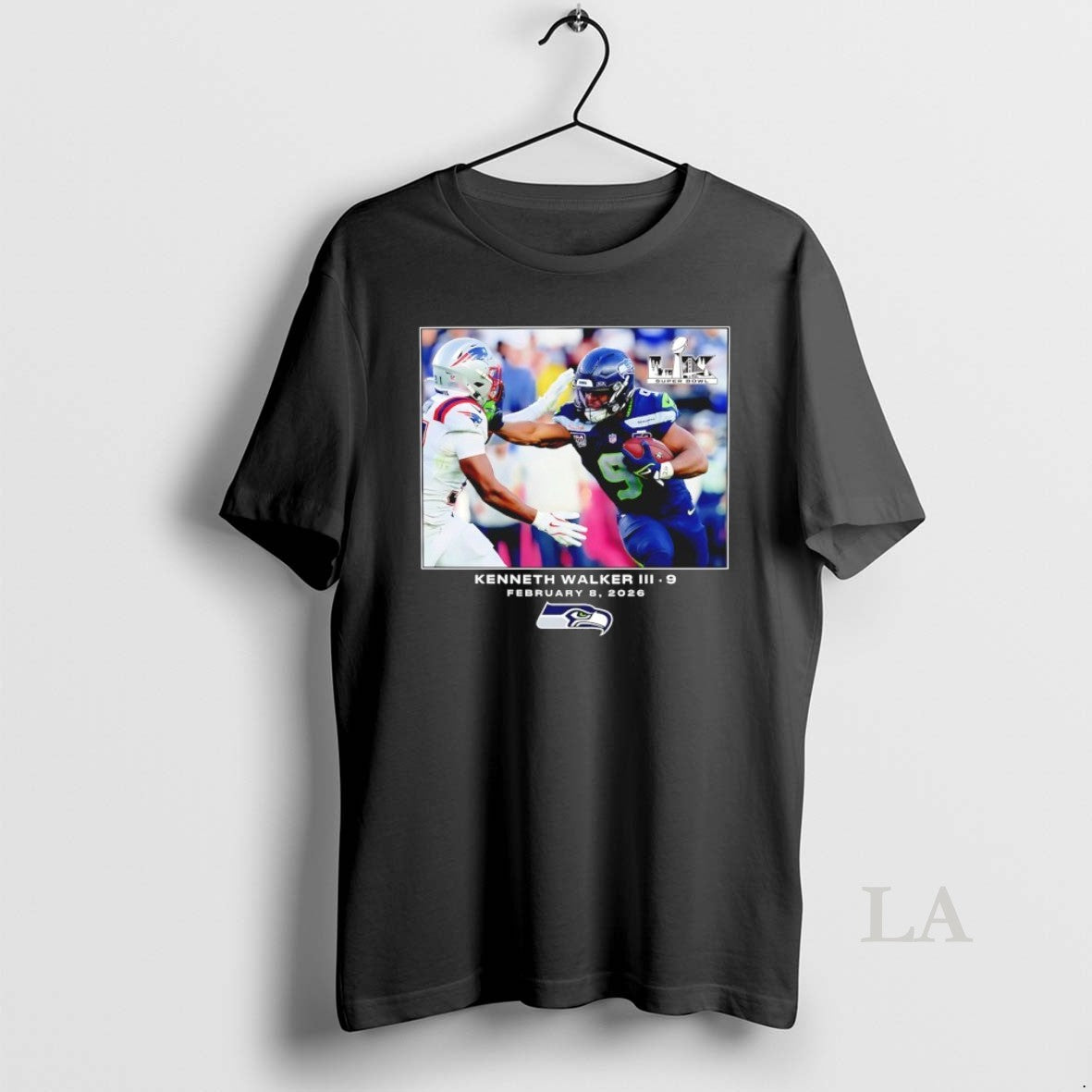 Original Seattle Seahawks Kenneth Walker Iii Nfl Flash Features Super Bowl Lx
