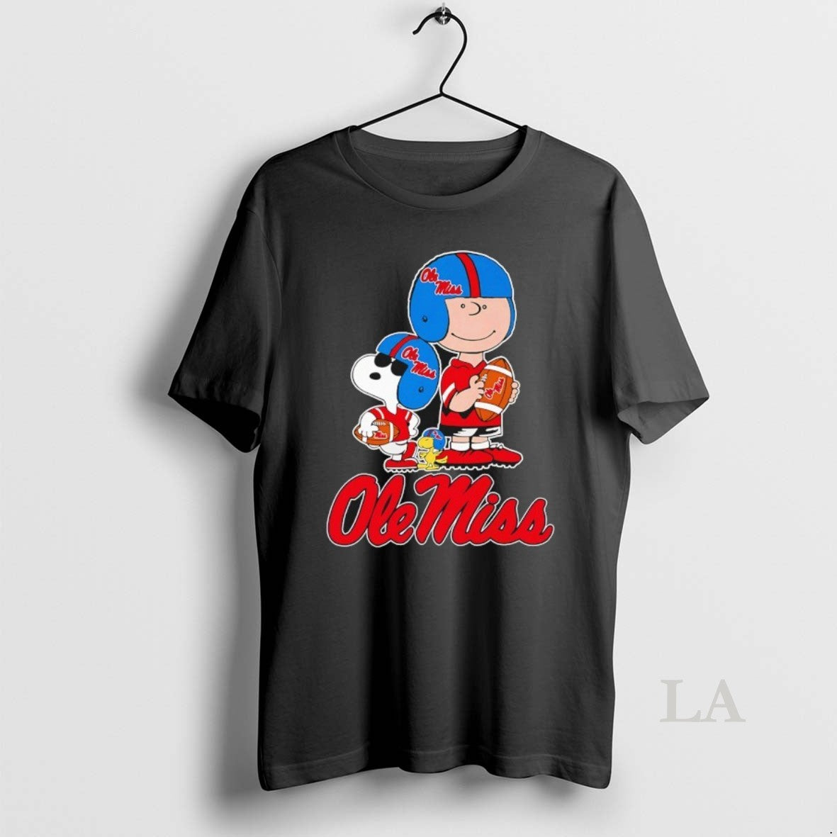 Original Snoopy And Charlie Brown Ole Miss Rebels Game Day