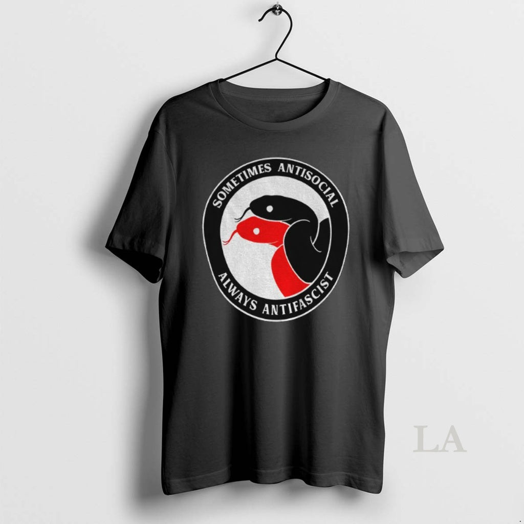 Original Sometimes Antisocial Always Antifascist Snakes Logo
