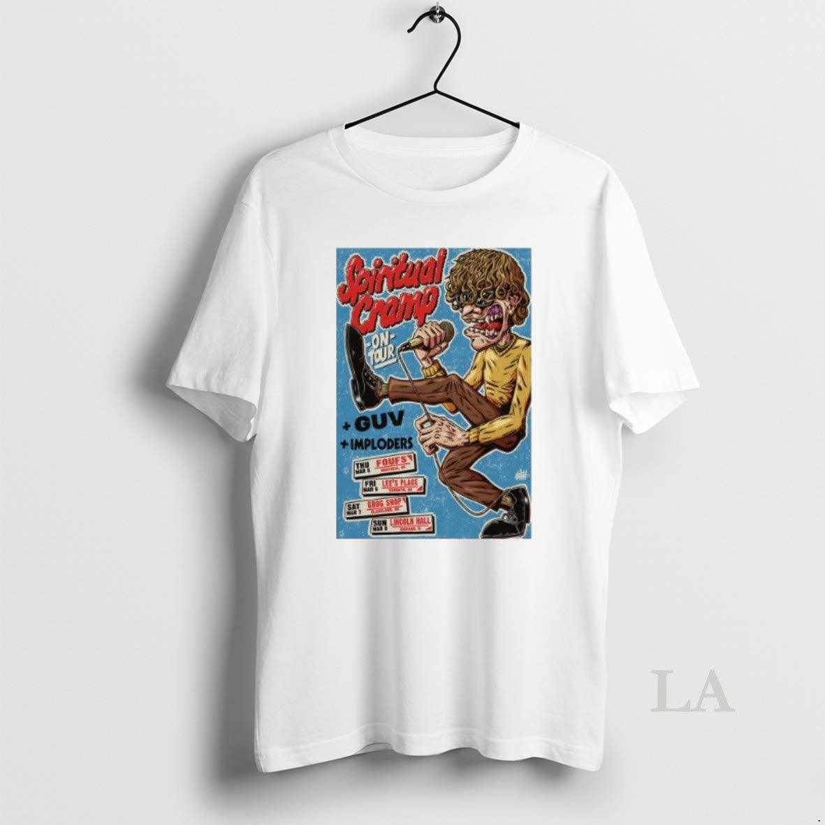 Original Spiritual Cramp Cleveland Oh Mar 7 2026 Shirts