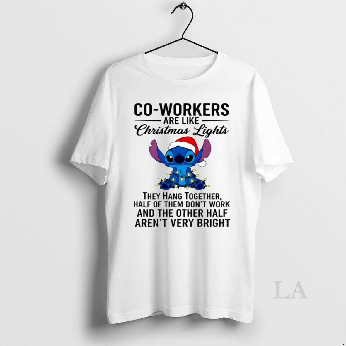 Original Stitch Co Workers Are Like Christmas Lights Circle