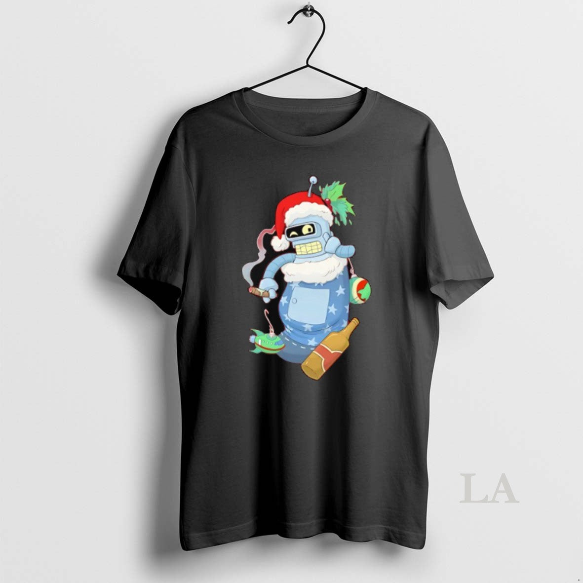 Original Stocking Stuffer Bendy Holding Cigar Merry Christmas