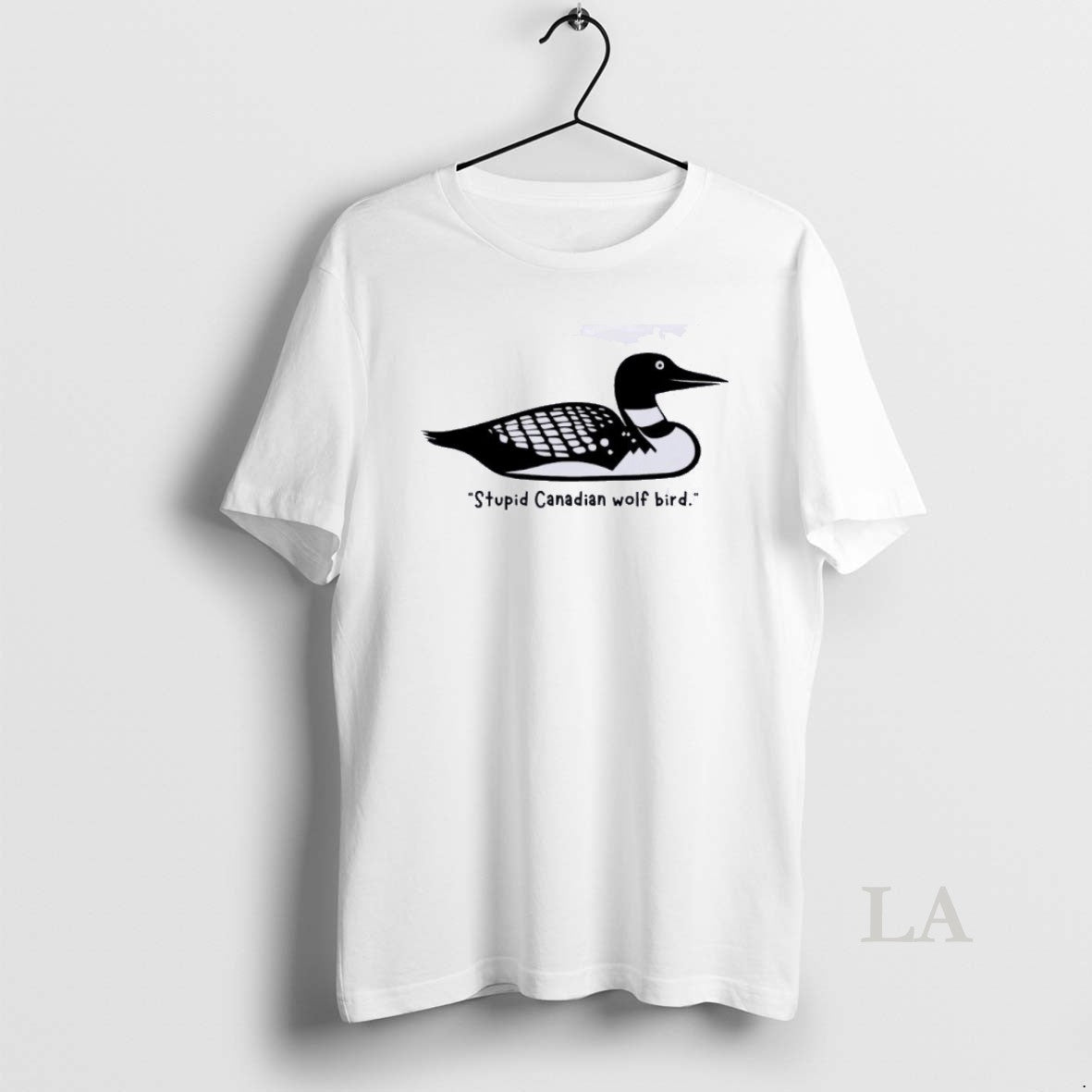 Original Stupid Canadian Wolf Bird Funny