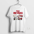 Original Team Detroit Red Wings Peanuts Hockey