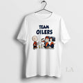 Original Team Edmonton Oilers Peanuts Hockey