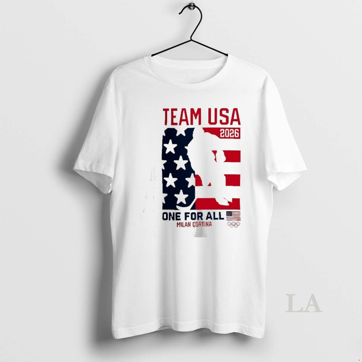 Original Team Usa Hockey 2026 Winter Olympics One For All Heart Of Gold