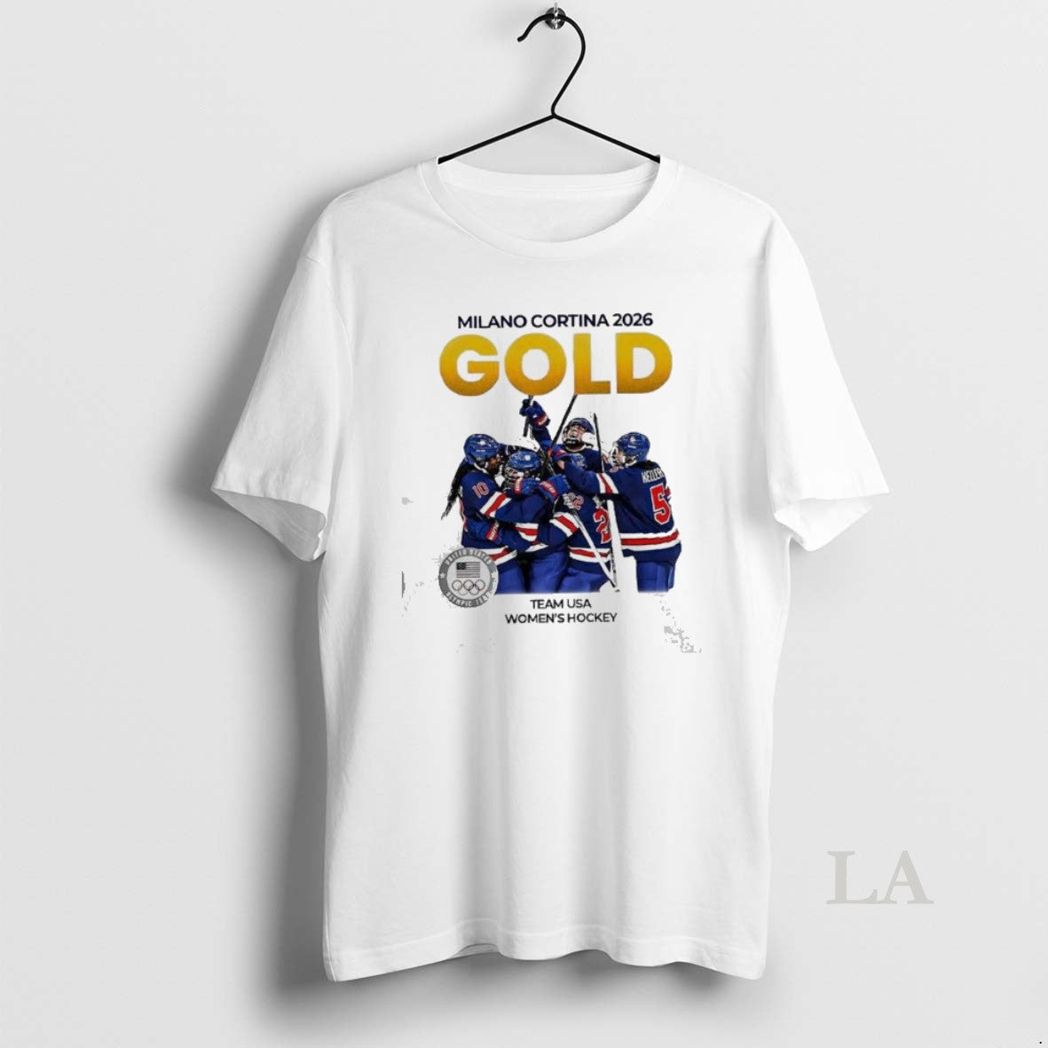 Original Team Usa Womens Hockey Milano Cortina 2026 Gold Medal