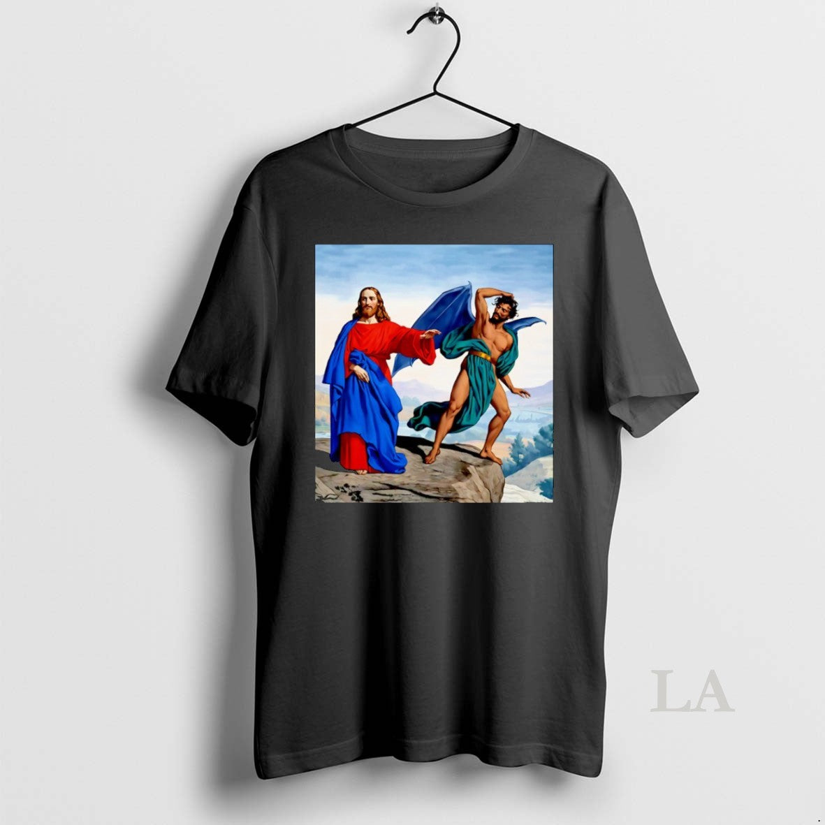 Original Temptation Of Christ Jesus Vs Satan