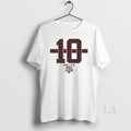Original Texas A And M Aggies Football Marcel Reed 10 Stripe Circle