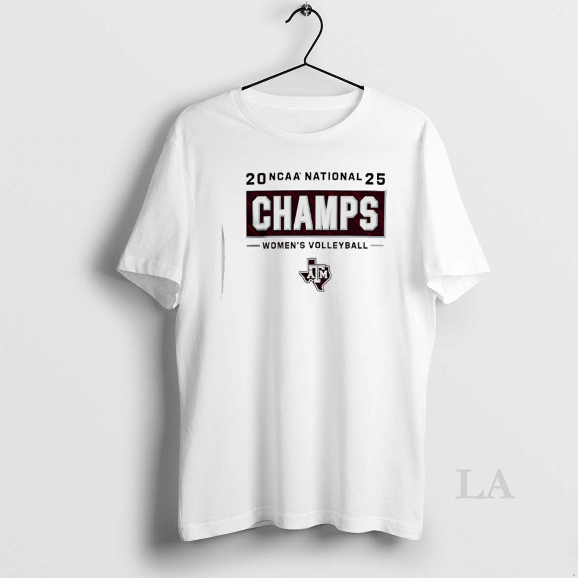 Original Texas Am Aggies 2025 Volleyball National Champions Logo