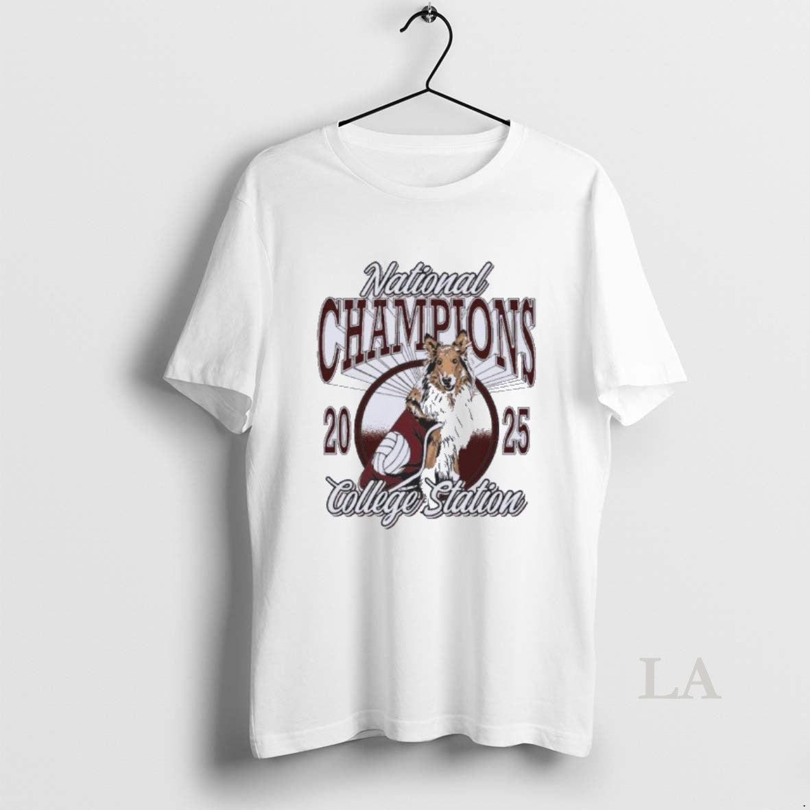 Original Texas Am National Champions Volleyball Mascot