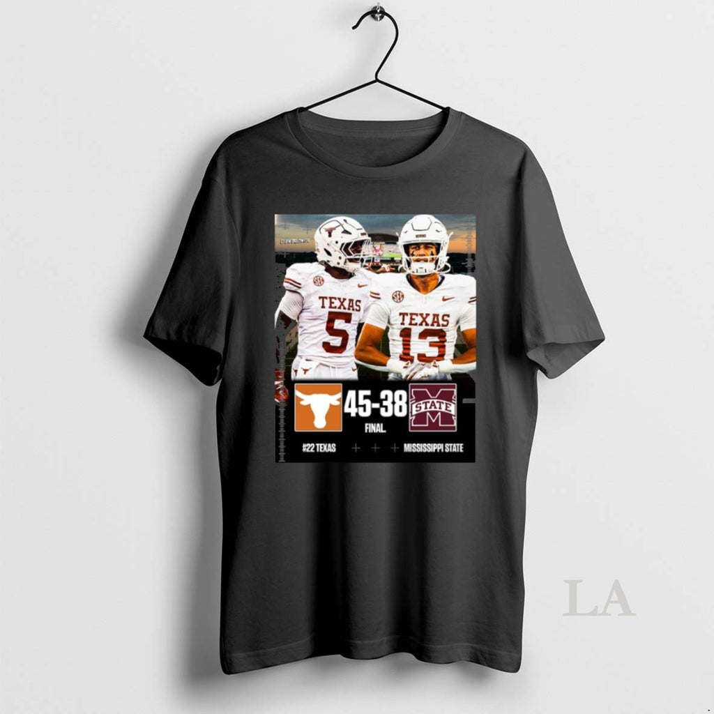 Original Texas Longhorns Wins 45 38 Mississippi State 2025 Gameday Football