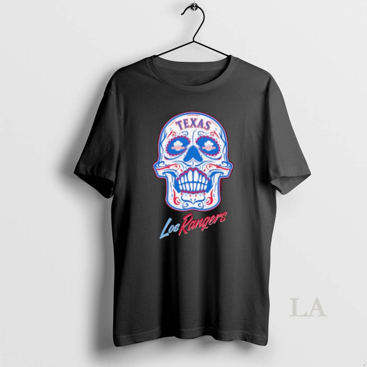Original Texas Rangers Mitchell Ness Sugar Skull