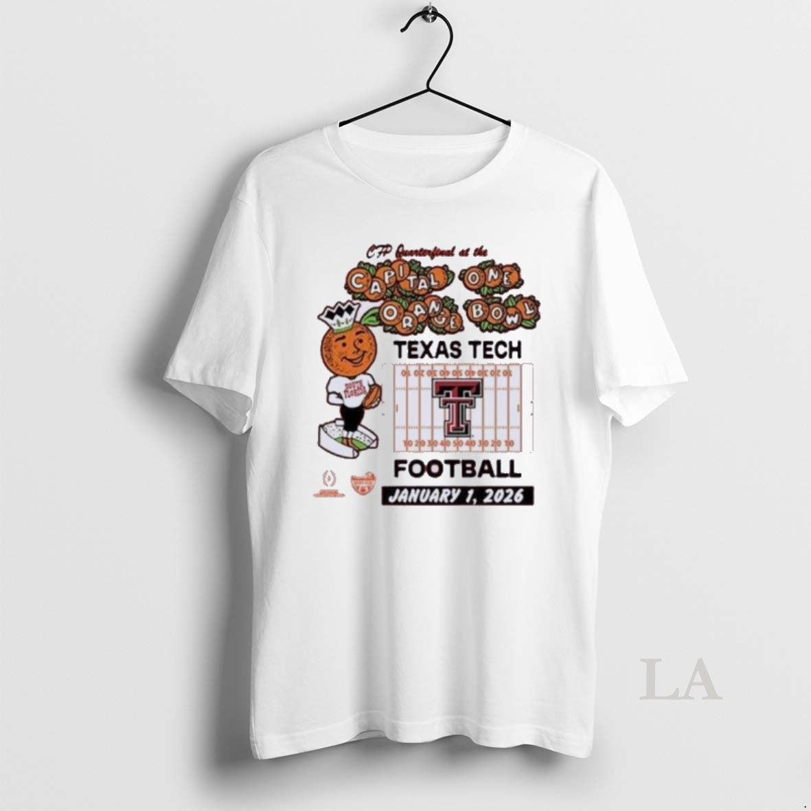 Original Texas Tech Red Raiders 2026 Orange Bowl January 1st