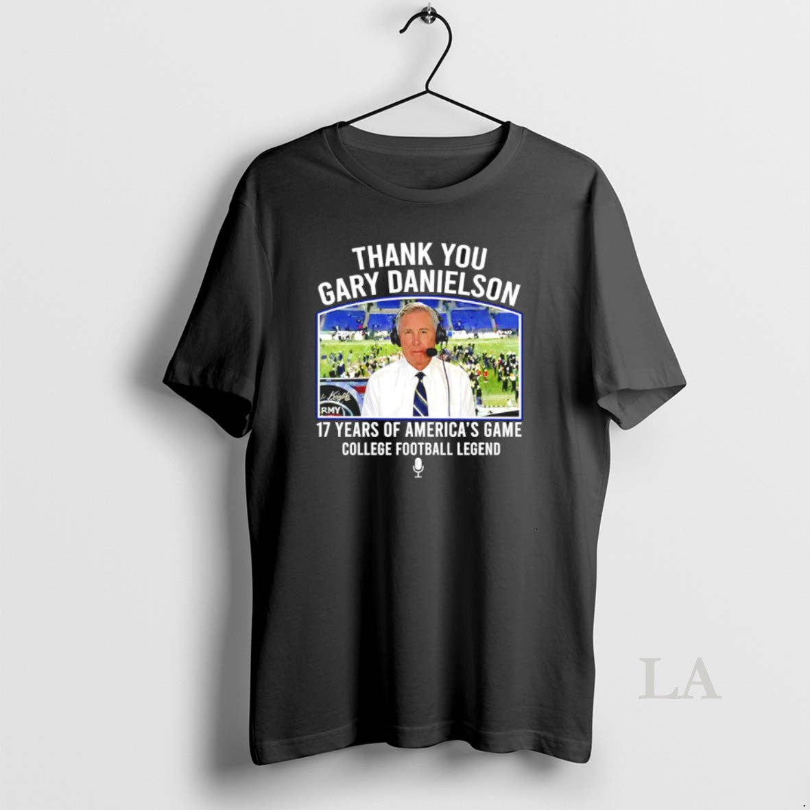 Original Thank You Gary Danielson 17 Years Of Americas Game College Football Legend