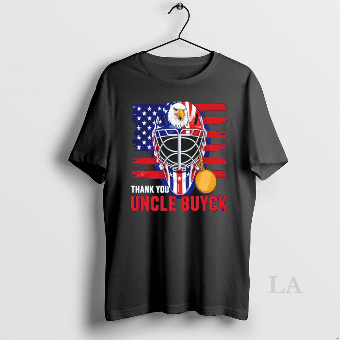 Original Thank You Uncle Buyck Usa Hockey American Flag Olympic 2026