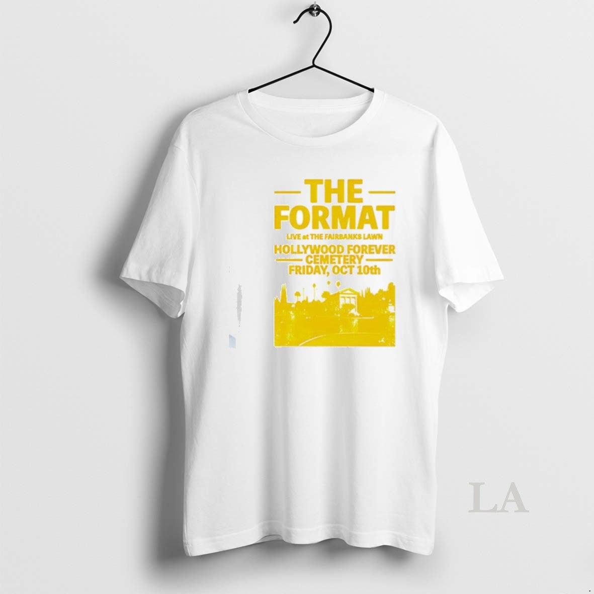 Original The Format Los Angeles Ringer Live At The Fairbanks Lawn Hollywood Forever Cemetery