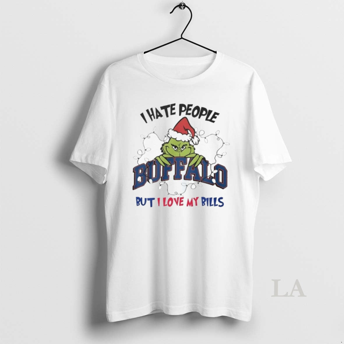Original The Grinch I Hate People Buffalo But I Love My Bills