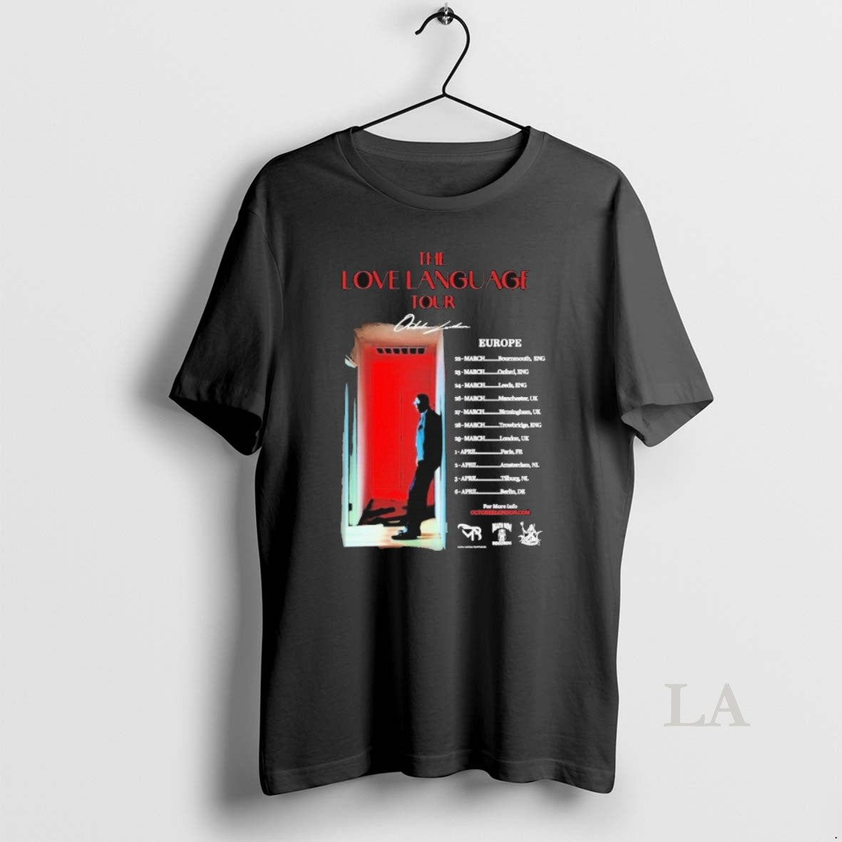Original The Love Language October London Tour Europe 2026