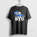 Original The Peanuts Driving Car X Byu Cougars