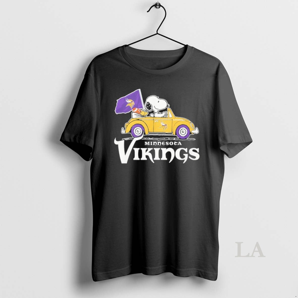 Original The Peanuts Driving Car X Minnesota Vikings 2026