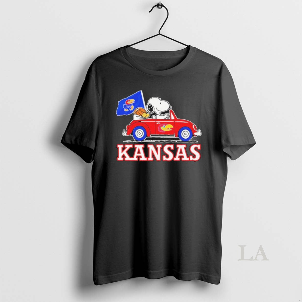 Original The Peanuts X Kansas Basketball Driving Car