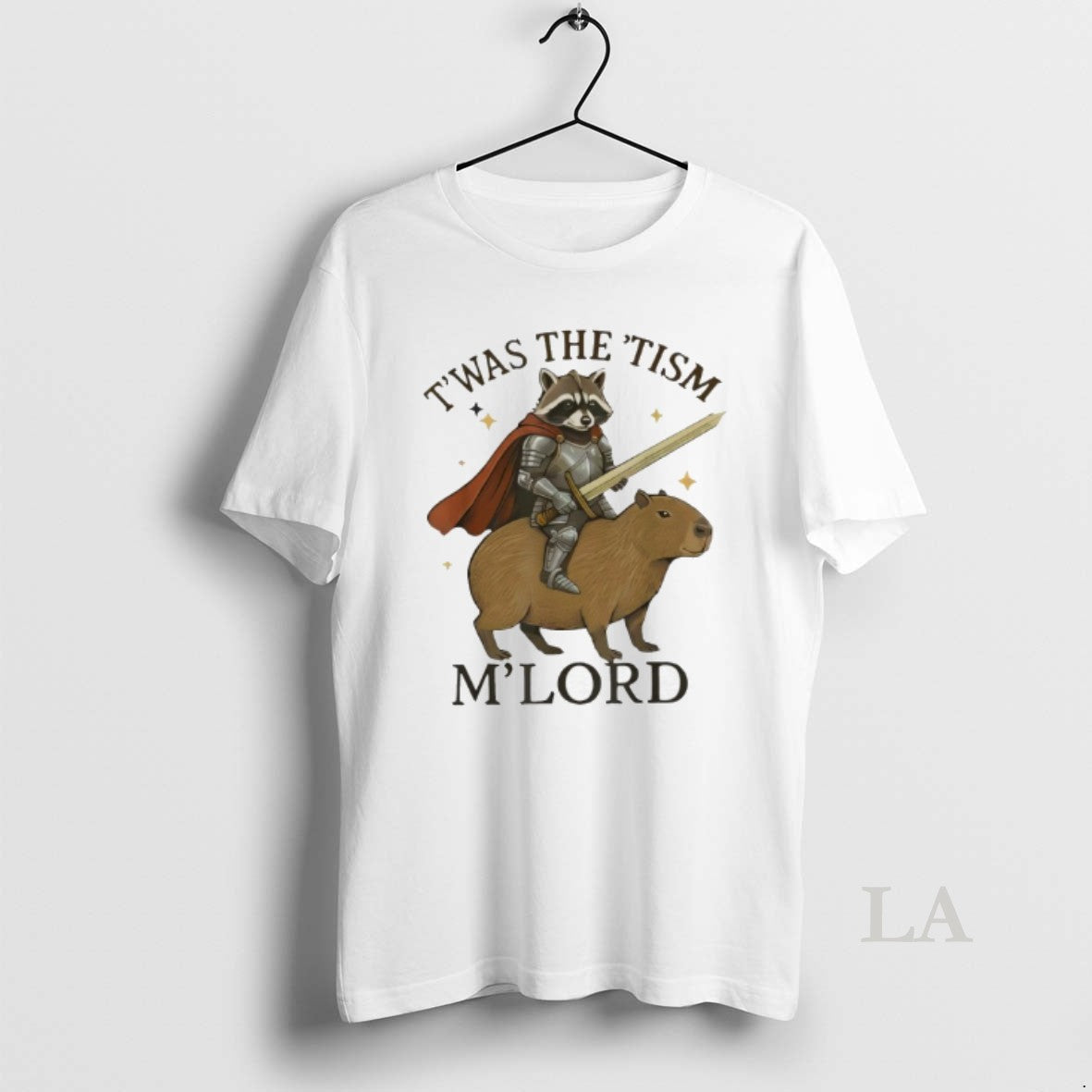 Original The Tism M Lord Funny Raccoon Vintage Capybara Autism